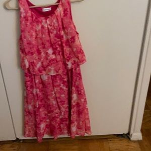 It frushia pink with white light for the summer